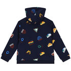 ( بدلة أولاد رياضية باللون الكحلي والأبيض ( 3 قطع, 1, hi-res